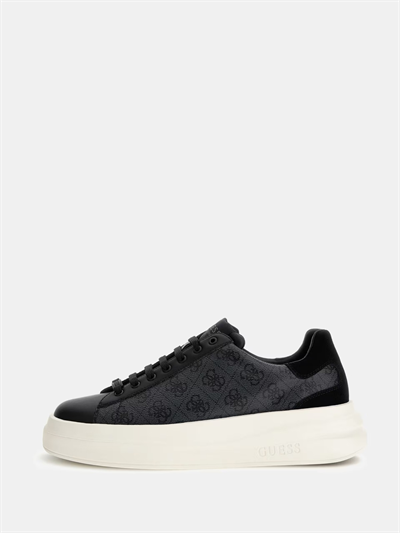 Guess-Elba Erkek Deri Sneaker-FMPVIBFAL12