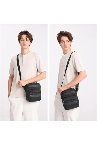 Küçük Boy Erkek Postacı Omuz Çantası Oxford Kumaş-2022-8736