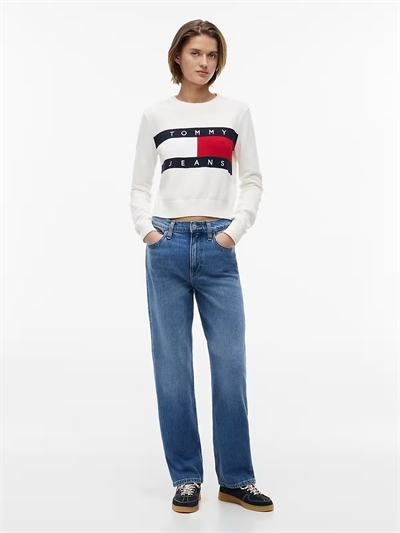 KADIN SWEATSHIRT-DW0DW22930YBH