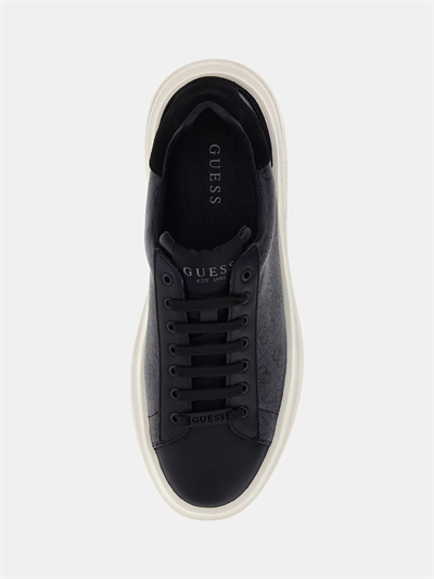 Guess-Elba Erkek Deri Sneaker-FMPVIBFAL12