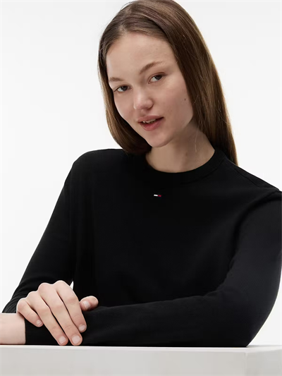 Kadın  Sweatshirt-DW0DW20159BDS