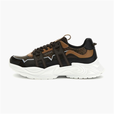 Guess-Belluno Erkek Deri Sneaker-FMPBEUFAL12