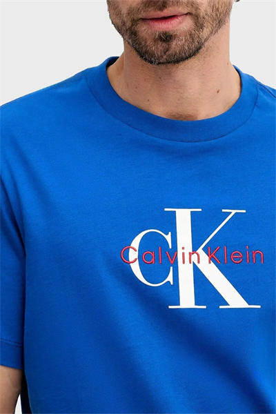 Erkek Baskılı T-Shirt-LV04RB862GYNM