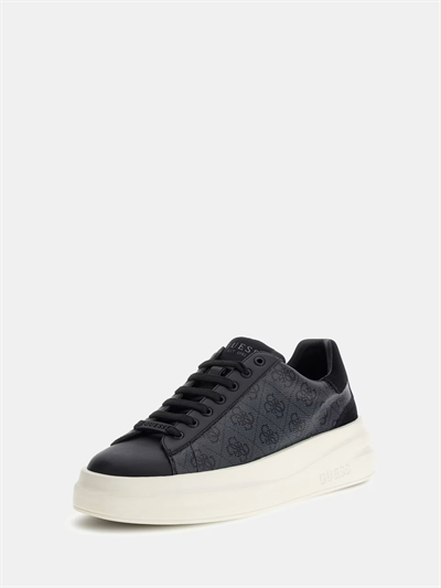 Guess-Elba Erkek Deri Sneaker-FMPVIBFAL12
