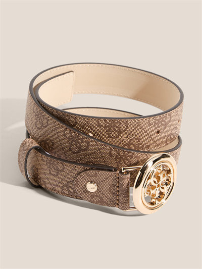Guess-Janie Logo ayarlanabilir Kadın kemer-BW9357P6230