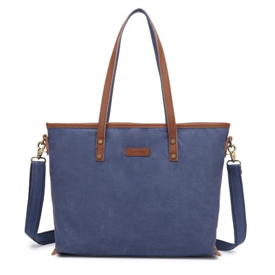 Kanvas Kumaş Kadın Omuz Çantası