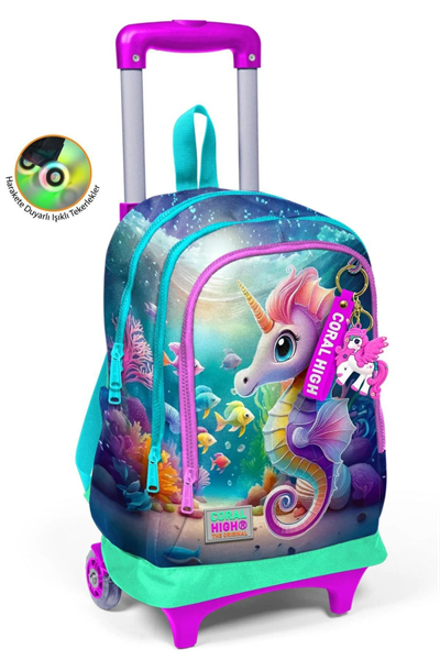 Coral High-Çekçekli Okul Sırt Çantası-23972