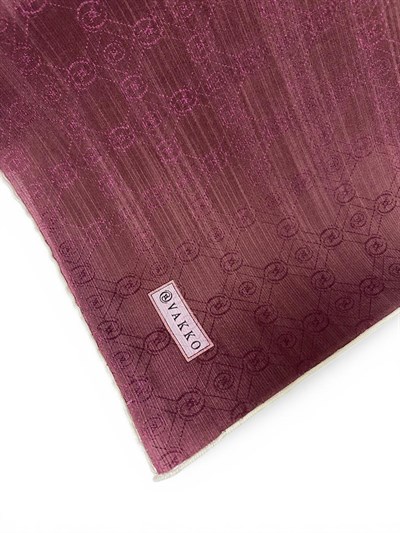 Vakko Pamuk İpek Hologram Eşarp