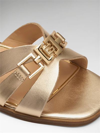 GUESS-Realla Kadın Deri Terlik-FLJREALEM19