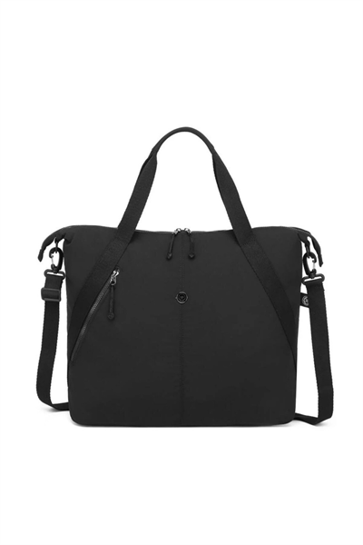 Mikro Poly Kumaş Büyük Boy Kadın Omuz Çantası