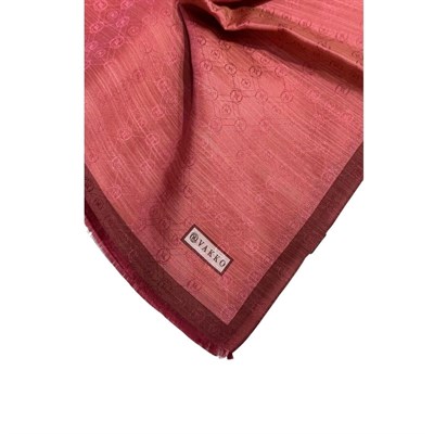 Vakko Pamuk İpek Monogram Şal