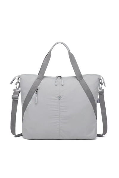 Mikro Poly Kumaş Büyük Boy Kadın Omuz Çantası