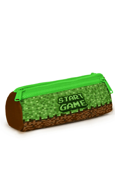Üç Bölmeli Kalem Çantası-Coral High-22092