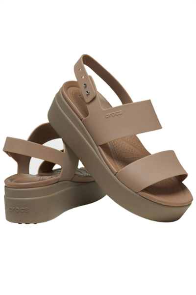 Crocs Brooklyn Low Wedge Kadın Sandalet 206453