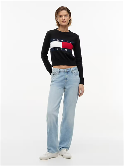 KADIN SWEATSHIRT-DW0DW22930BDS