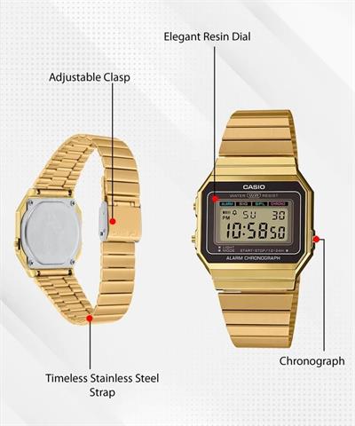 Casio retro A700WG-9ADF Kol Saati