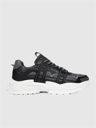 Guess-Belluno Erkek Deri Sneaker-FMPBEUFAL12
