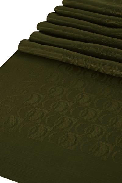 Dama Logo Shiny Jakar Şal 70x190