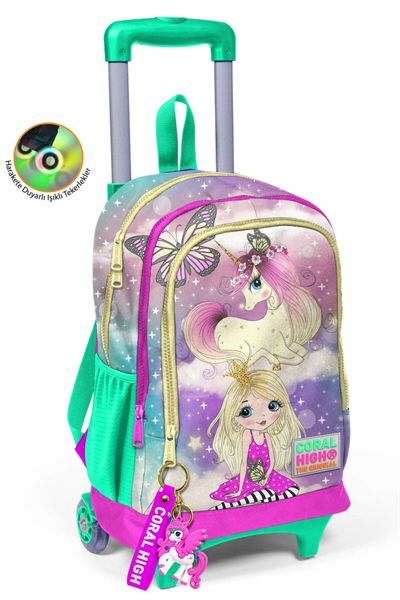 Coral High-Çekçekli Okul Sırt Çantası-23933