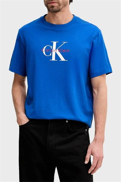 Erkek Baskılı T-Shirt-LV04RB862GYNM