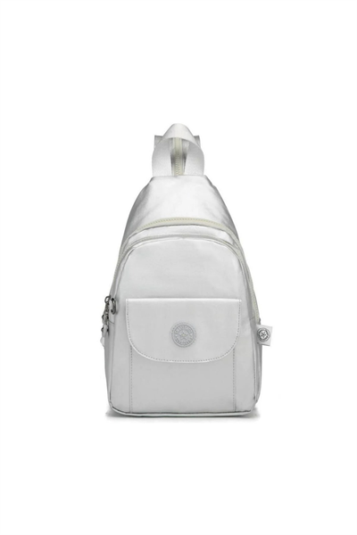 Metalik Kumaş Bodybag Askılı Sırt Çantası-2022-1237