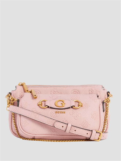 Guess 4k Logolu Izzy Mini Çapraz Çanta
