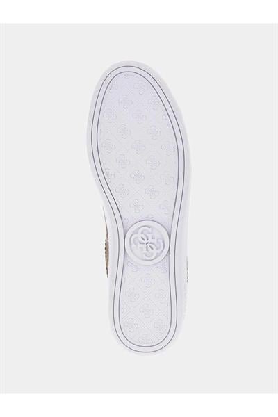 Guess ayakkabı FL7BKIFAL12 Beckie All Over Logo Trainers