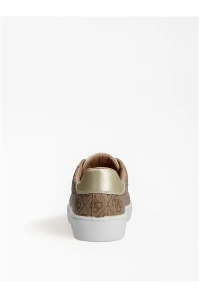 Guess ayakkabı FL7BKIFAL12 Beckie All Over Logo Trainers