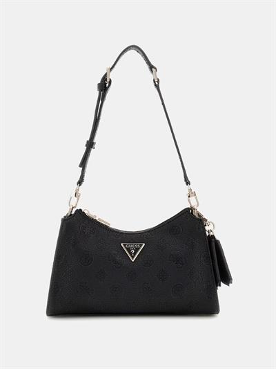 GUESS CRESIDIA TOP ZIP SHOULDER BAG DEESA LOGO CNVRTBLE PG934918
