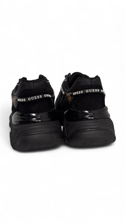 Guess micola ayakkabı siyah çizgisiz FL7MICFAL12