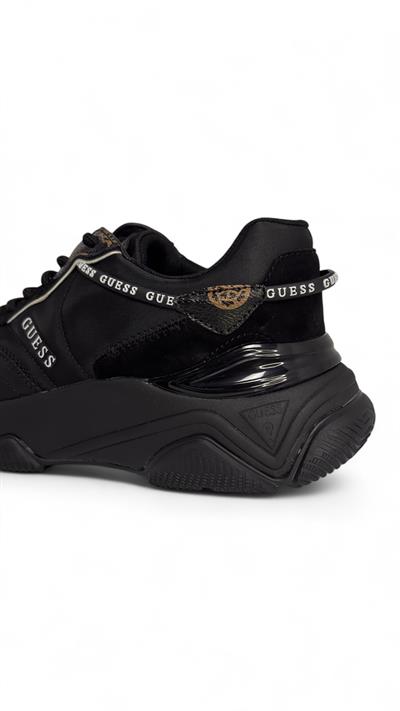 Guess micola ayakkabı siyah çizgisiz FL7MICFAL12