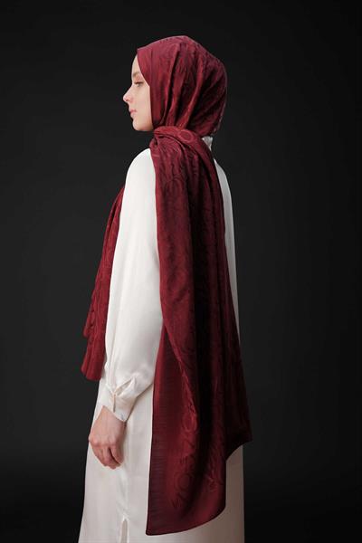 İmza Monogram  Shiny Jakar Şal 70x200