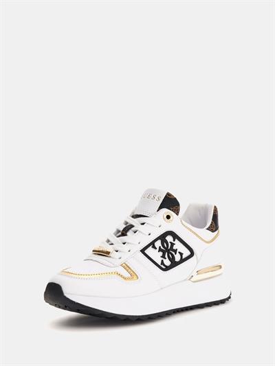 Koyaa 4G ve Peony logolu spor ayakkabısı