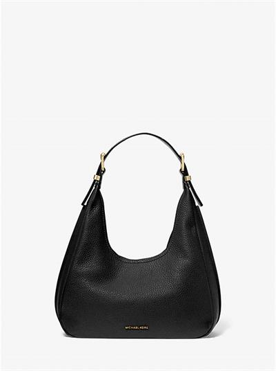 Michael Kors Nolita Small Pebbled Leather Hobo Shoulder Bag 30F4GY5H1L