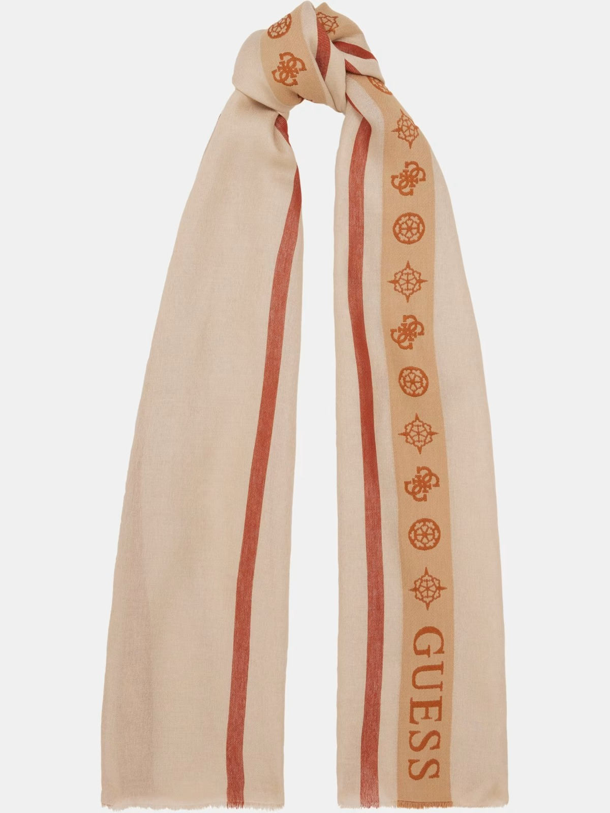 180x80cm Guess 4G peony logo scarf  AW5274VIS03