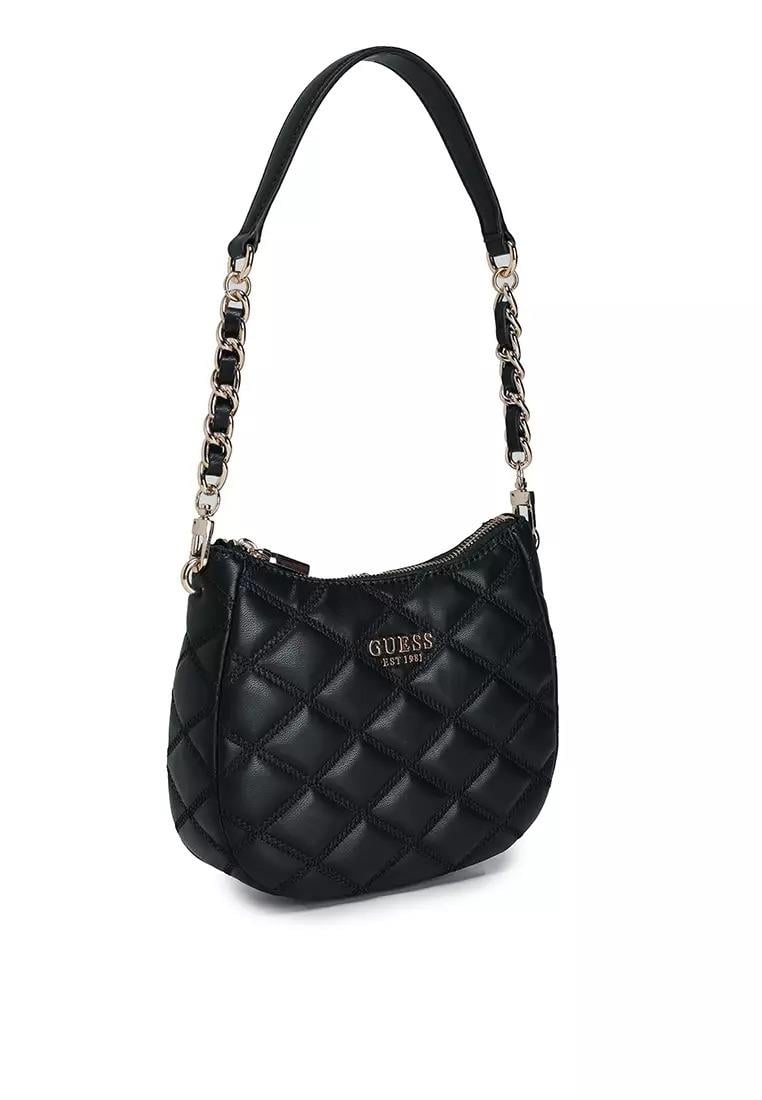 22x17x6cm Guess Tamsin Top Zip Shoulder Bag QG963217