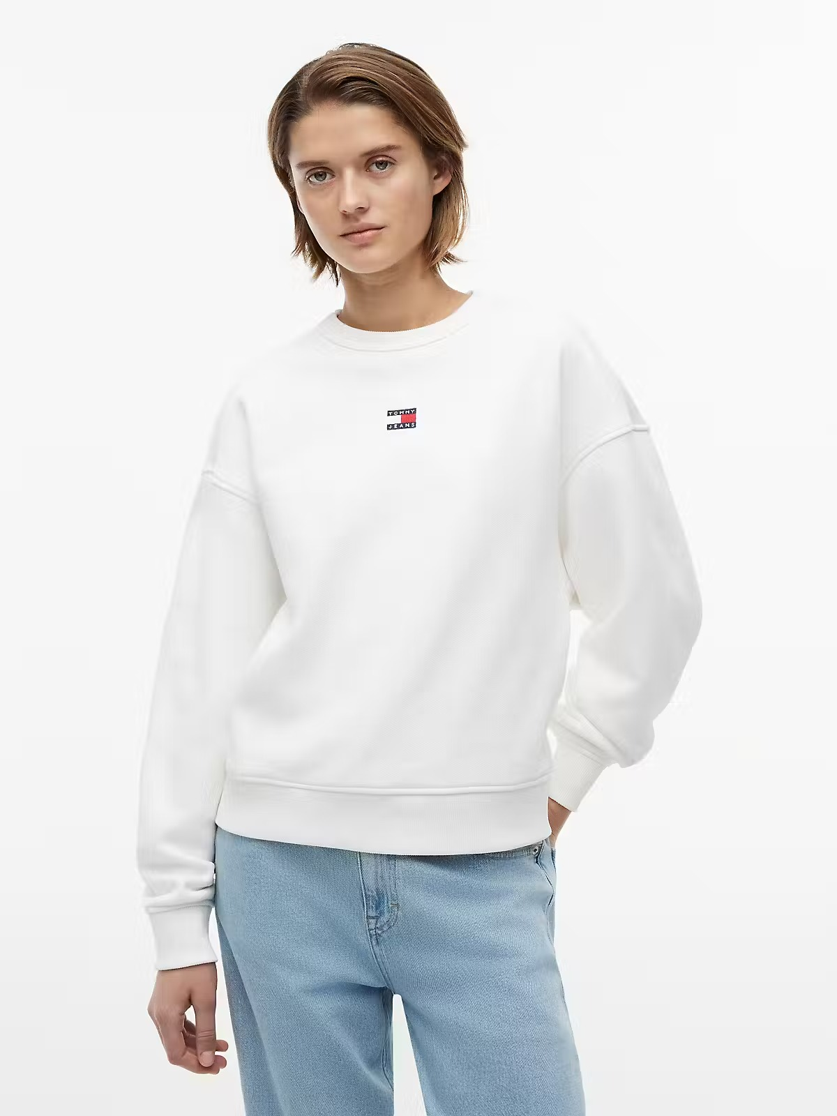 KADIN SWEATSHIRT-DW0DW17325YBL