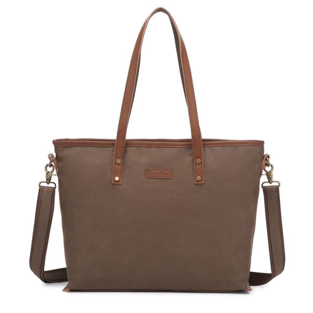 Kanvas Kumaş Kadın Omuz Çantası