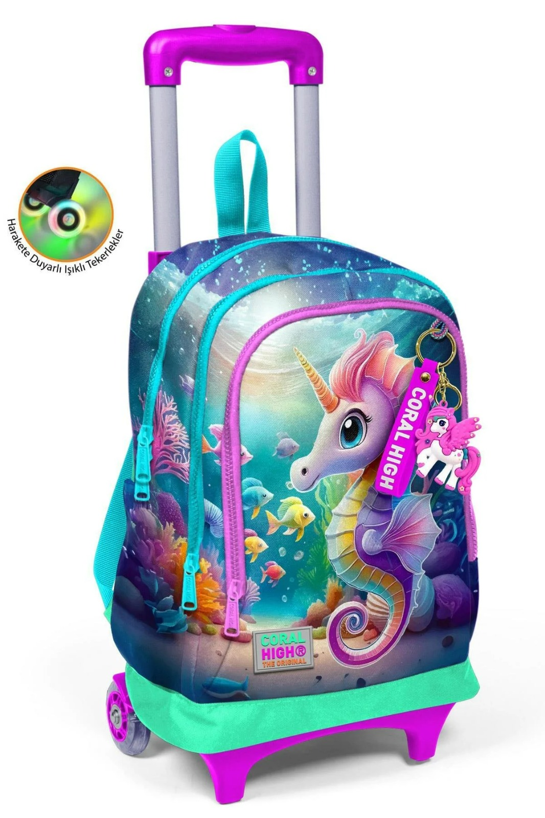 Coral High-Çekçekli Okul Sırt Çantası-23972