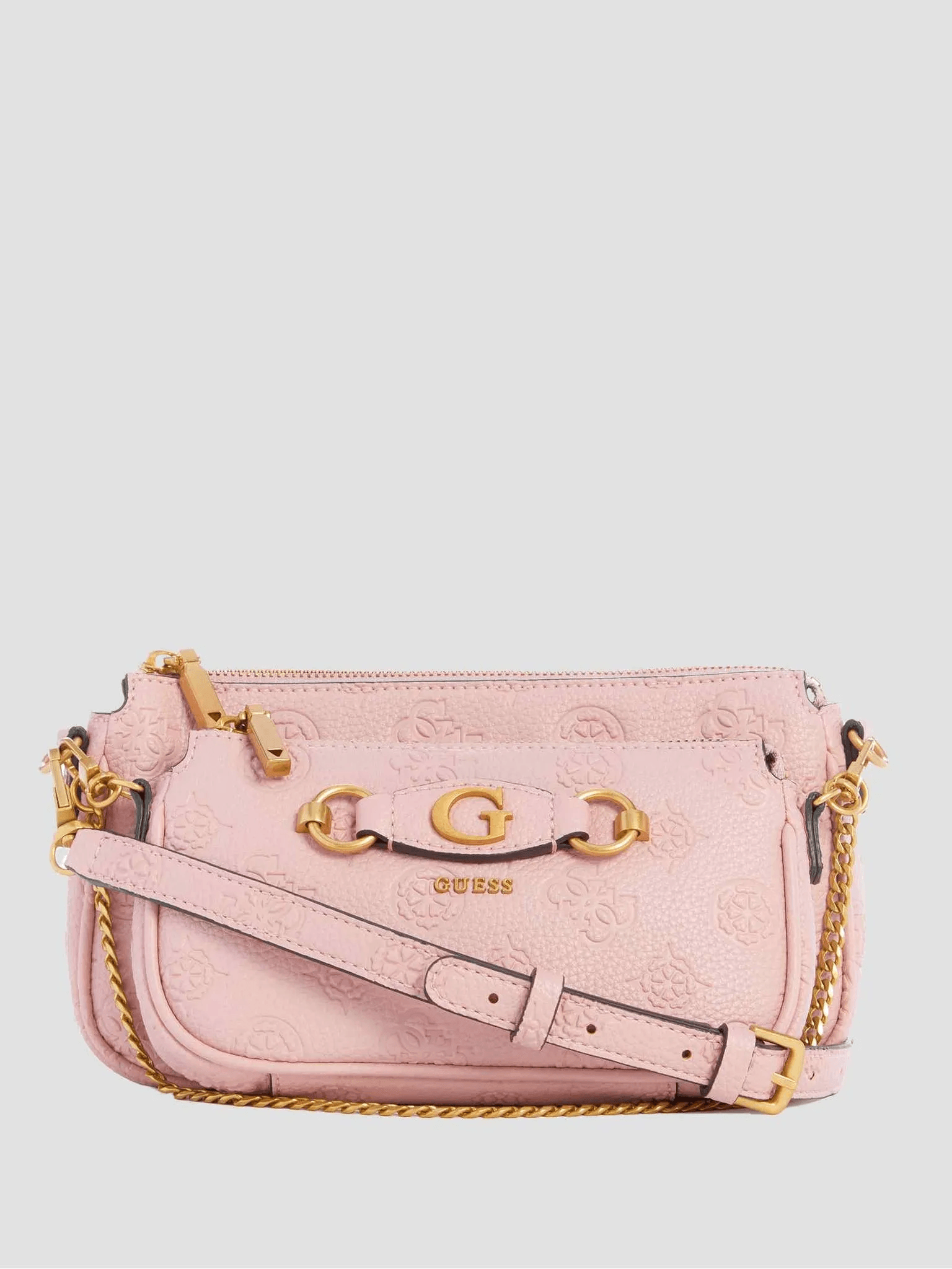 Guess 4k Logolu Izzy Mini Çapraz Çanta