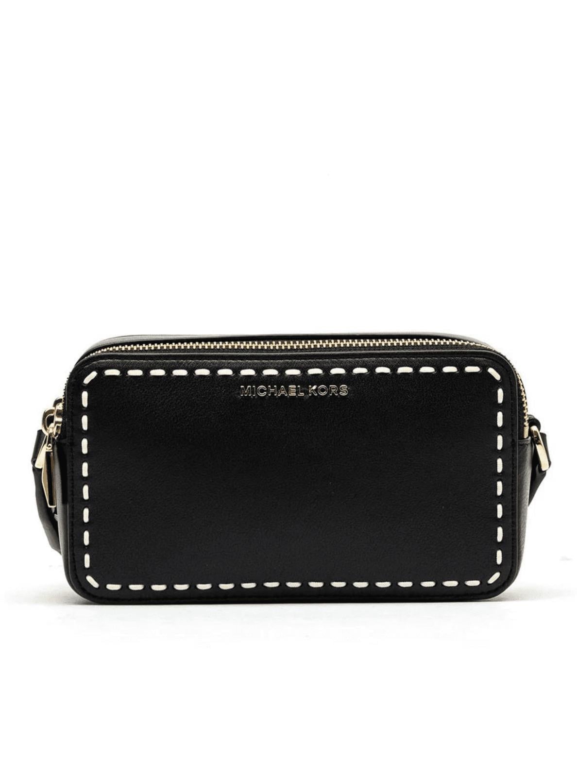 Michael Kors Jet Set Contrast Stitch Crossbody Bag 32T4GJ6C1L