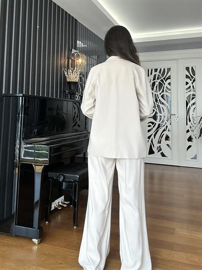 Pantolon Bluz Ceket Takım 
