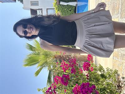 Taş Rengi Mini Balon Etek