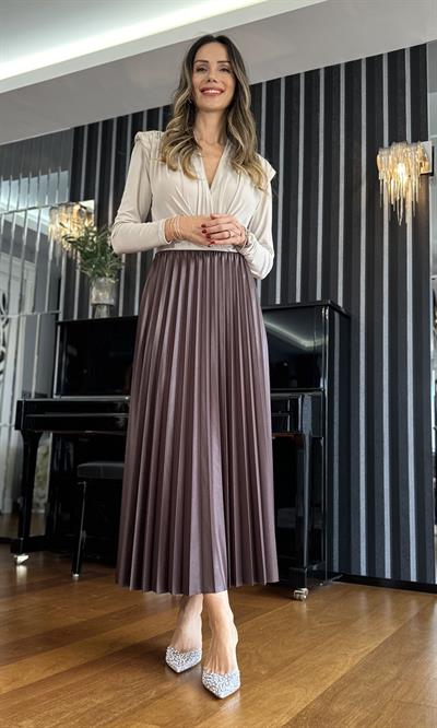 Taş Uzun Kollu Alttan Çıtçıtlı Body