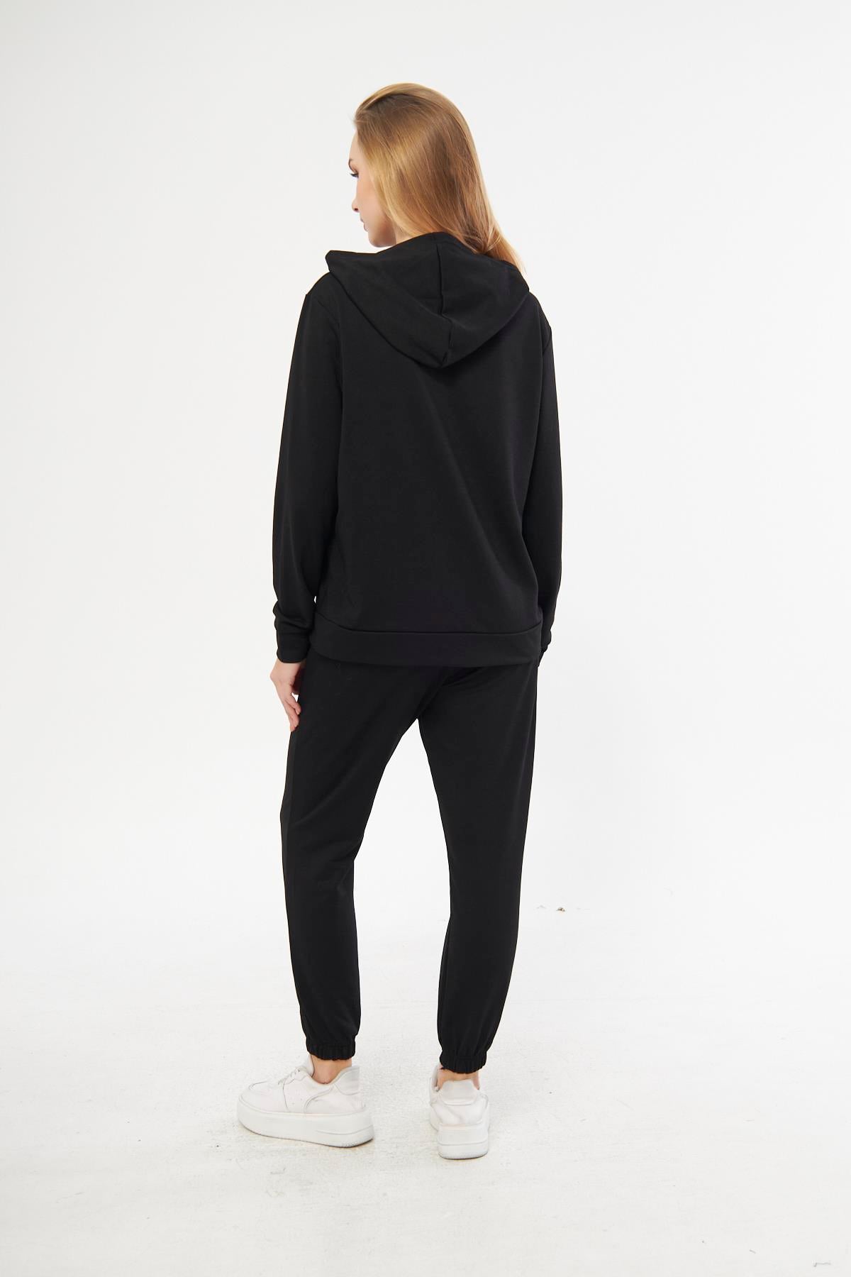 2li siyah eşofman takım s - Charamela