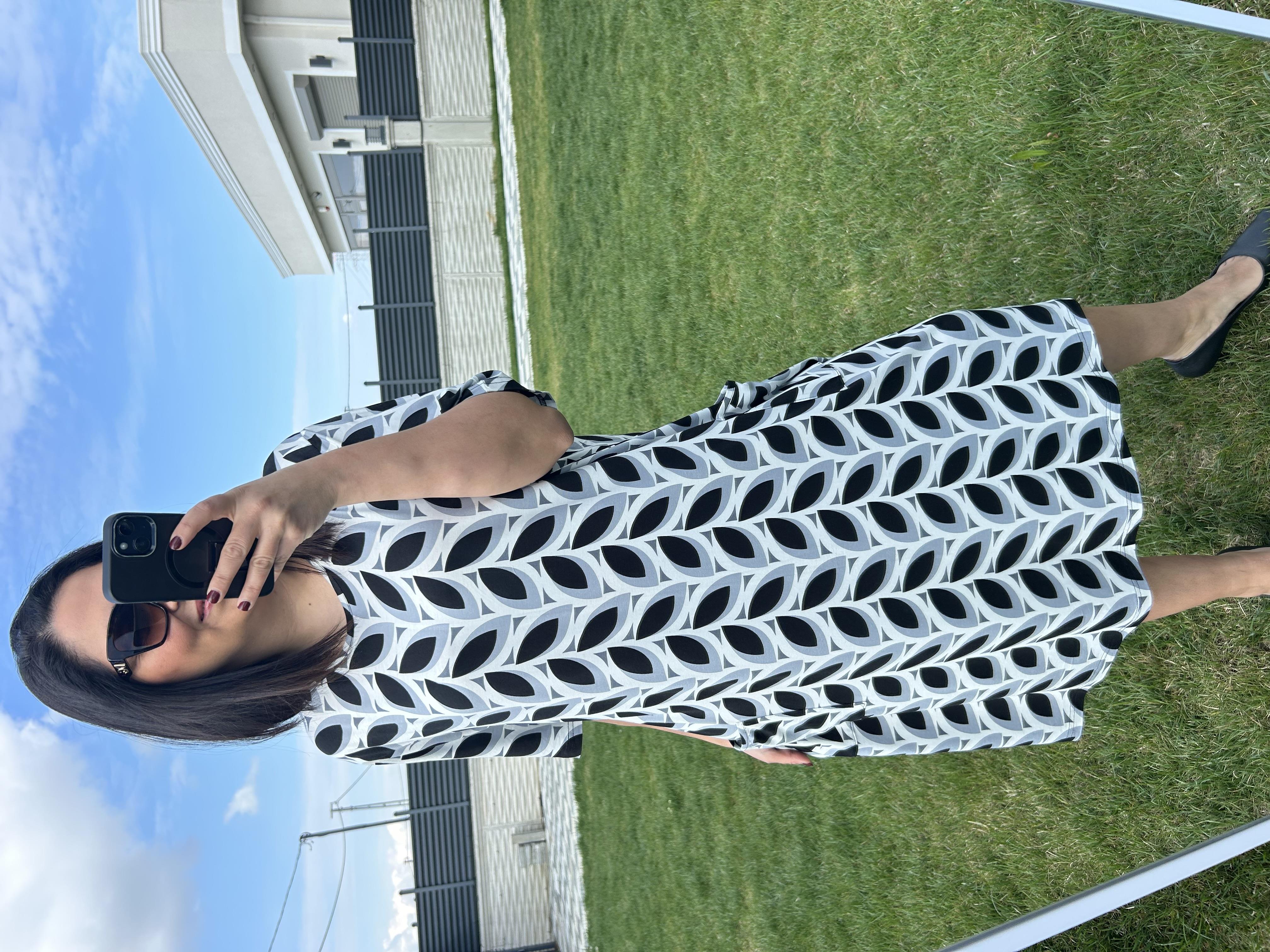 Büyük Beden Örme Elbise -bge77