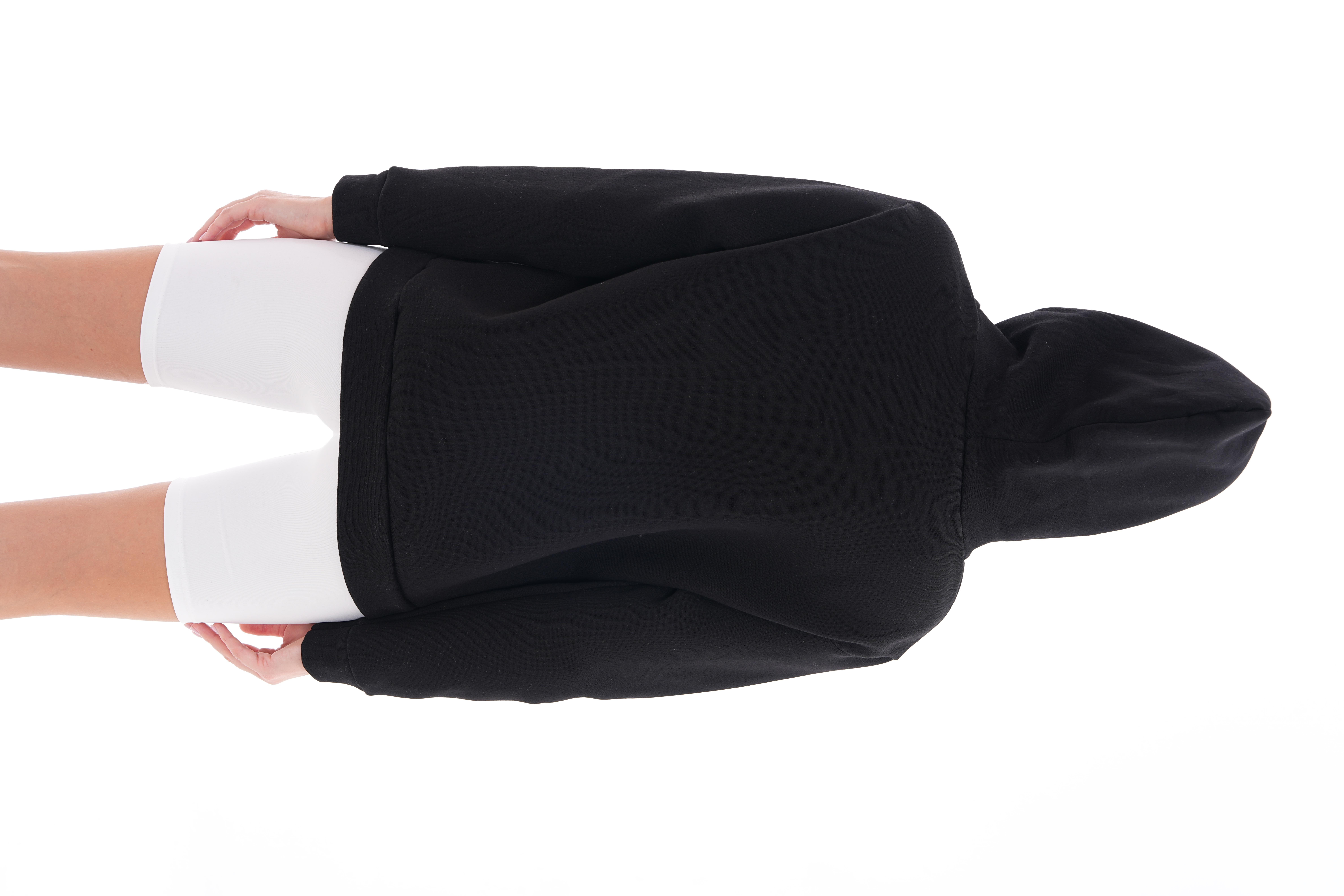 Siyah üç i̇plik şardonlu brooklyn baskılı sweatshirt - Charamela