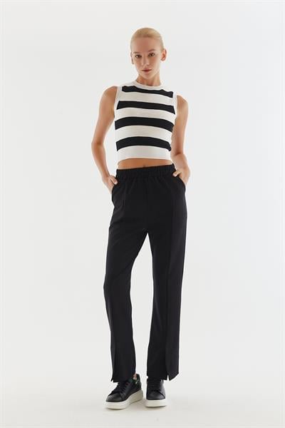 Beli lastikli pantolon - Charamela