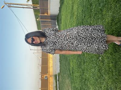 Büyük beden diz altı örme elbise -bge129