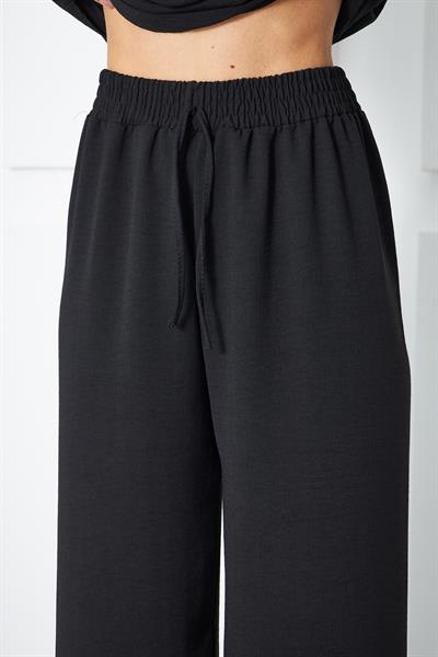 Kadın beli lastikli aerobin pantolon - Charamela